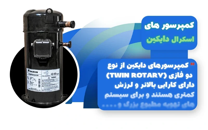کمپرسور اسکرال دایکین