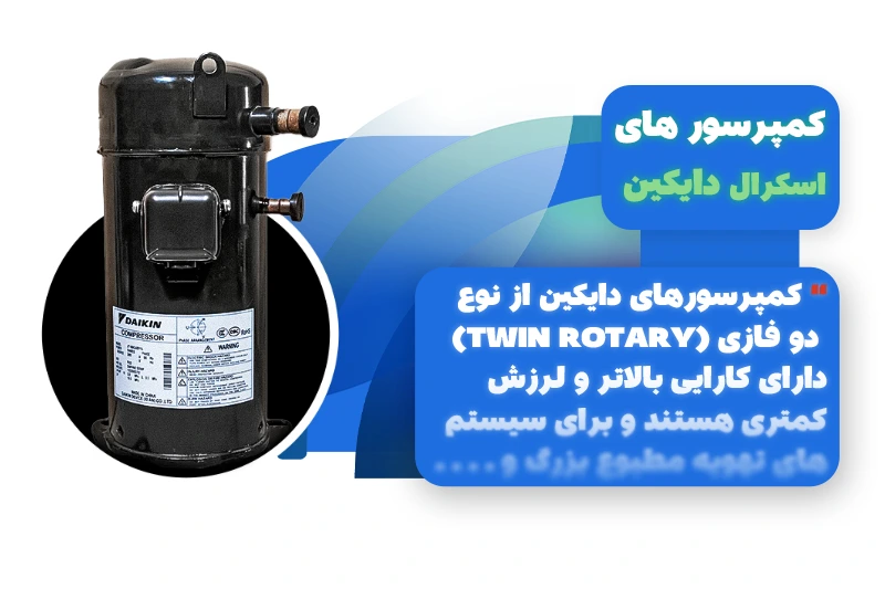 کمپرسور اسکرال دایکین