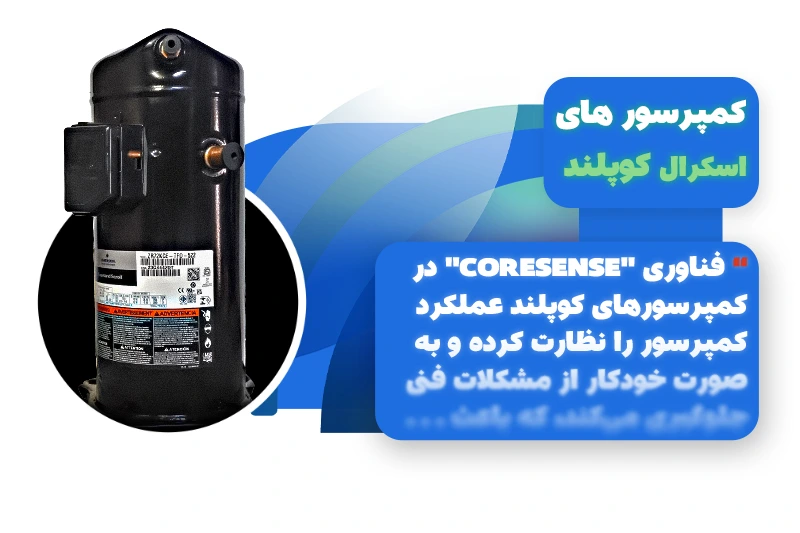 کمپرسور اسکرال کوپلند